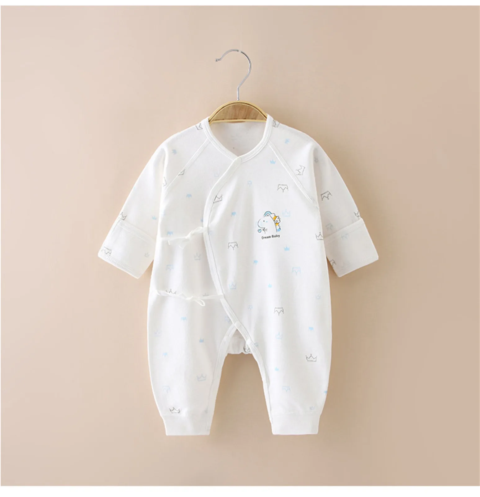 

Baby Boy Gifts 12-18 Months Newborn Infant Baby Boys Girls Cartoon Animals Cotton Romper Long Sleeve Plaid Baby Clothes 12 18