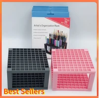 create pencil brush holder organizer detachable 96 hole pencil holder for desk pens paint brushes colored pencils markers