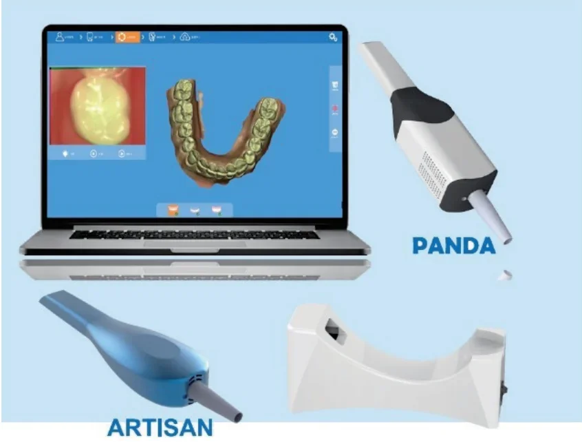 Самая маленькая цифровая система оттисков CAD CMD внутриротовой сканер с CE