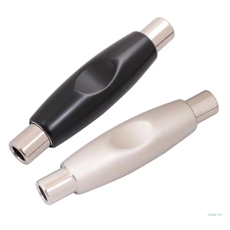 

M5TD 6.35mm 1/4" TRS TS Connector Converter with Thickened Metal Housing Design, Durable Straight Conversion Connector