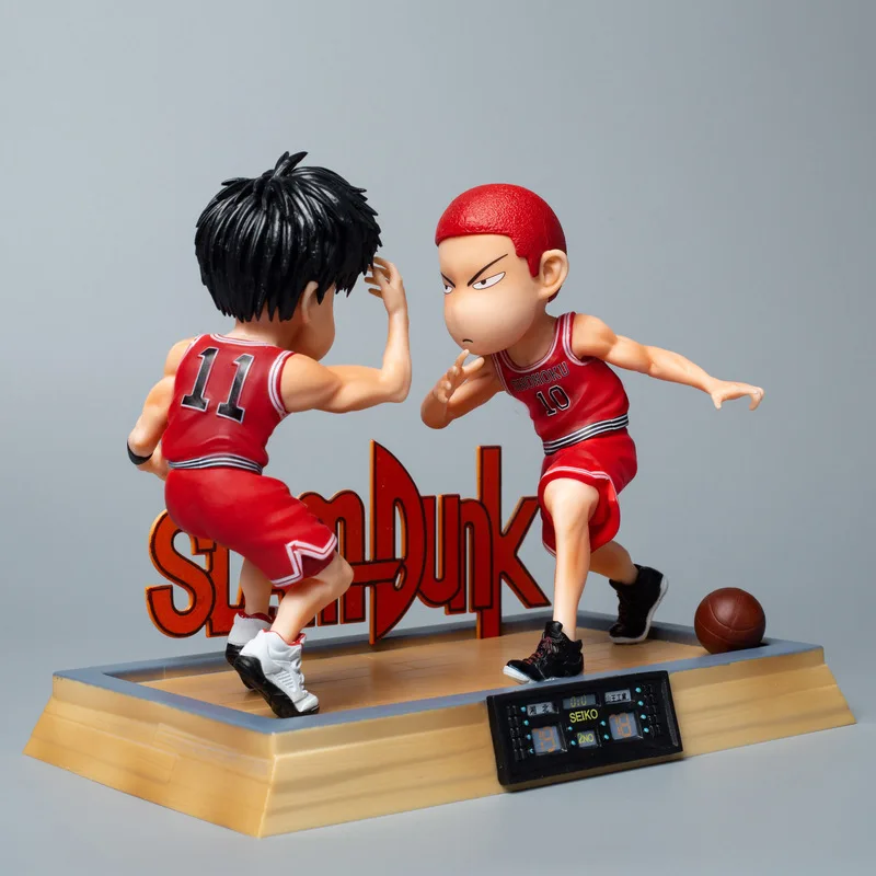 

16cm Slam Dunk Rukawa Kaede Sakuragi Hanamichi Action Figure PVC Toys Movie GK Statue Anime Figurine Collection Model Boy Gift