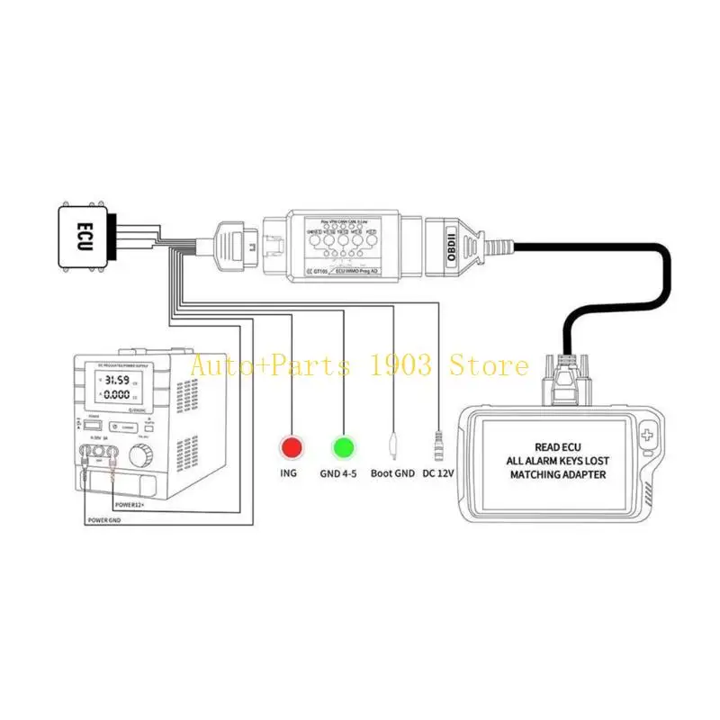 Фото E21C для MPPS V21/Vident OBD2 Диагностическая адаптер Инструменты №5