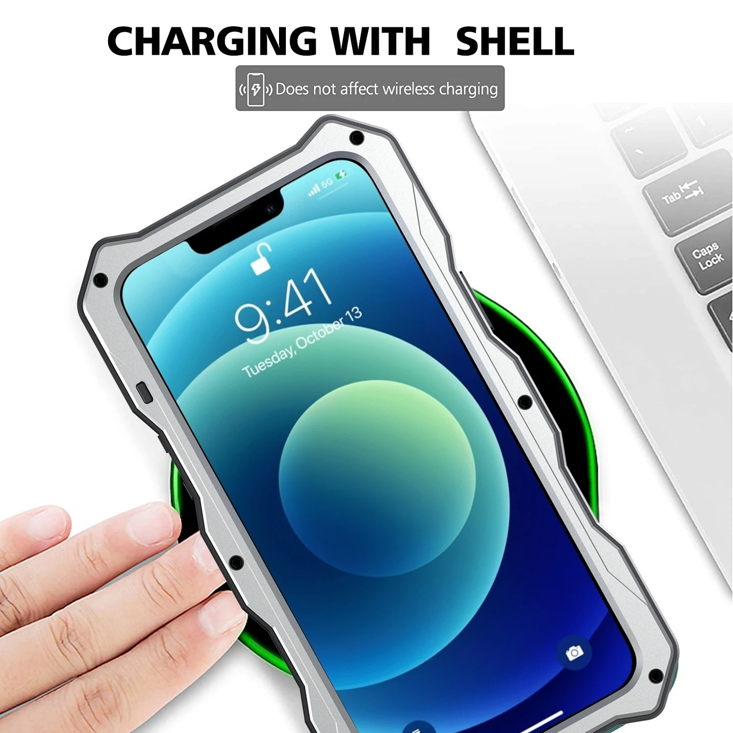 360° Metal Bracket Cover For iPhone 14 13 12 Pro Max Case Camera Protection Armor Heavy Duty Shockproof Phone Case Coque Fundas