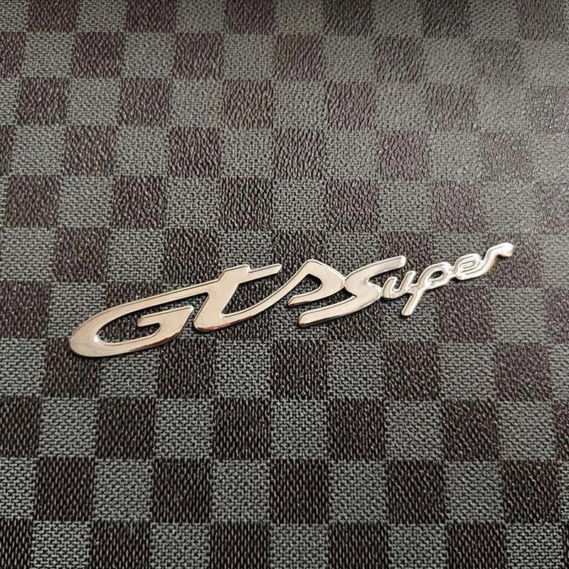 Фото Серебряная наклейка с эмблемой, 3D наклейка для Vespa GTV GTS Super 250 300 Sprint 150 Primavera 150, украшение, аксессуары для мотоциклов №1