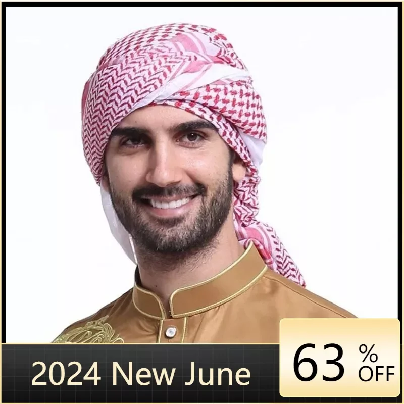 Мусульманский арабский шарф головной платок Shemagh этнический Дубай Саудовская