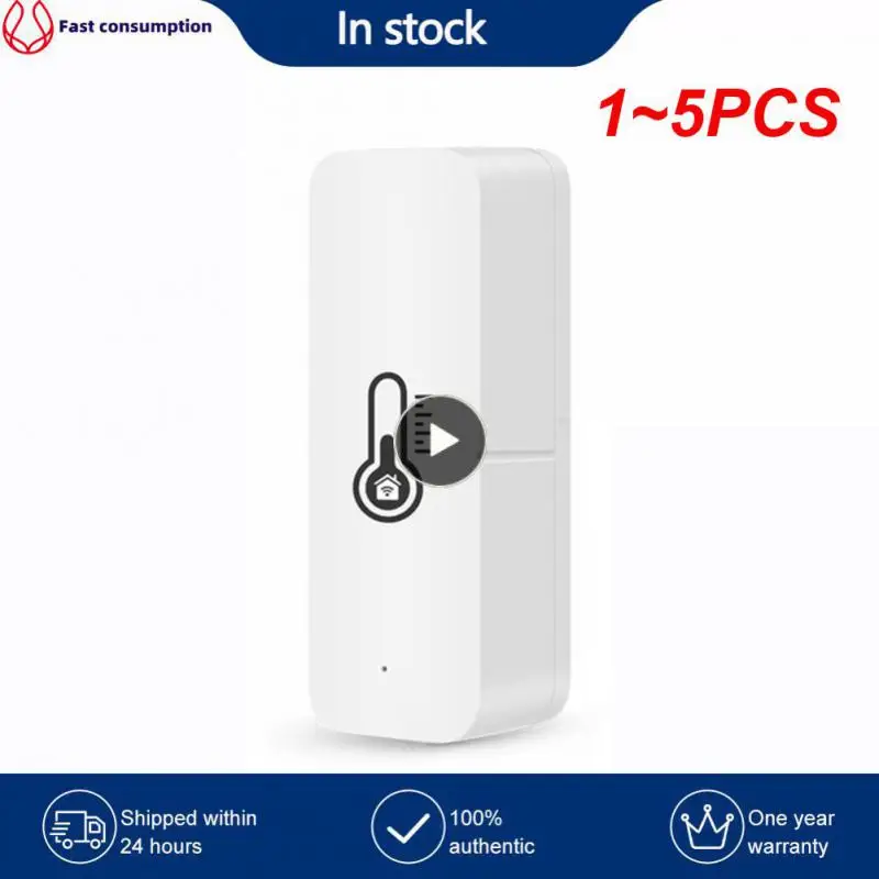 

Умный Wi-Fi датчик температуры и влажности Tuya Smart Wi-Fi, 1 ~ 5 шт.