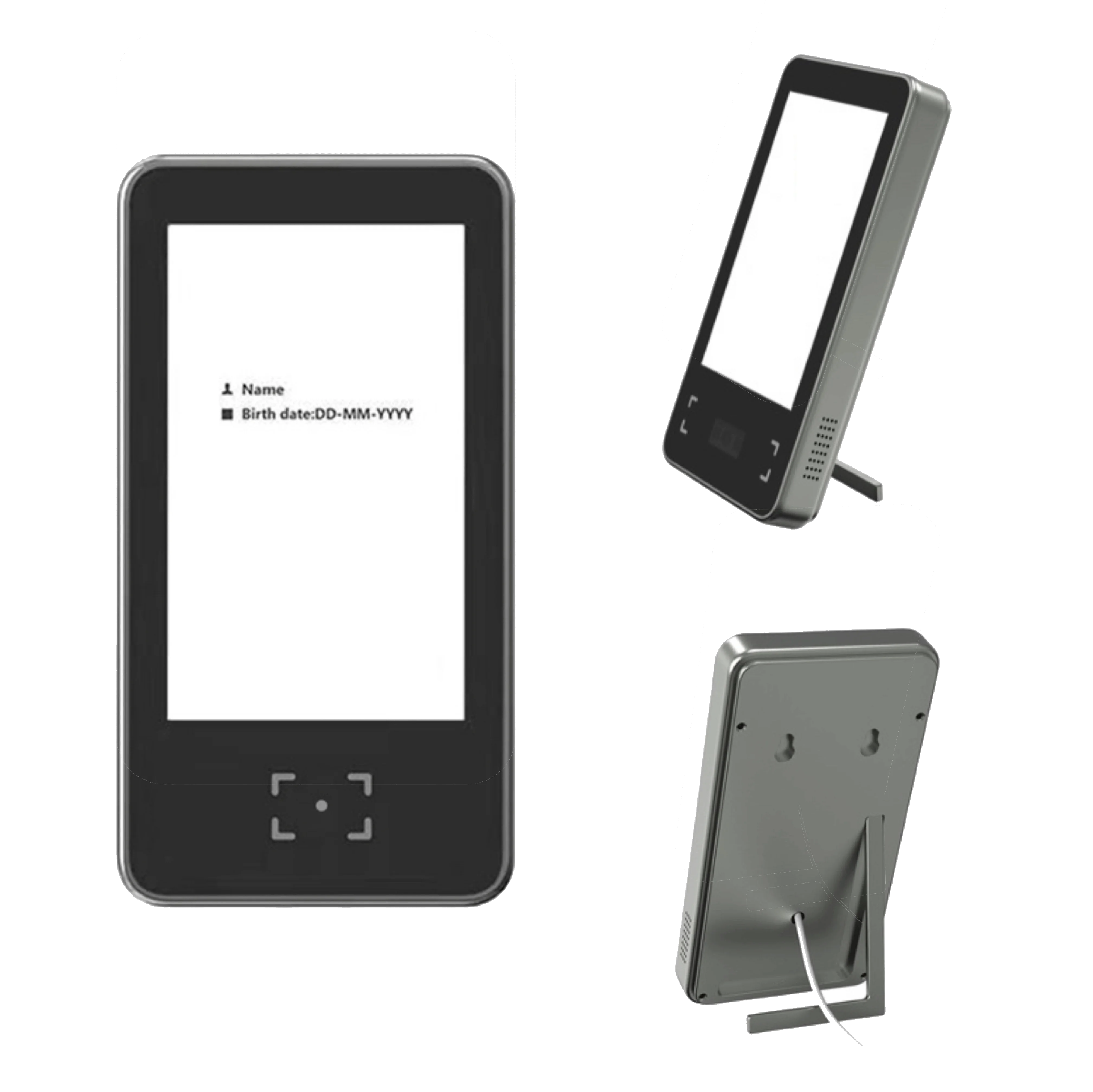 

5-дюймовый Настольный портативный сканер QR-кода с подставкой, сканер QR-кода, сканер штрих-кода
