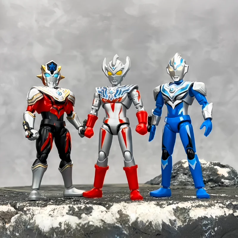 Фото В наличии: Оригинальные фигурки Blokees Ultraman Stars Edition S Series 3 Taiga, конструктор, подарок на день рождения, игрушка, слепой бокс №5