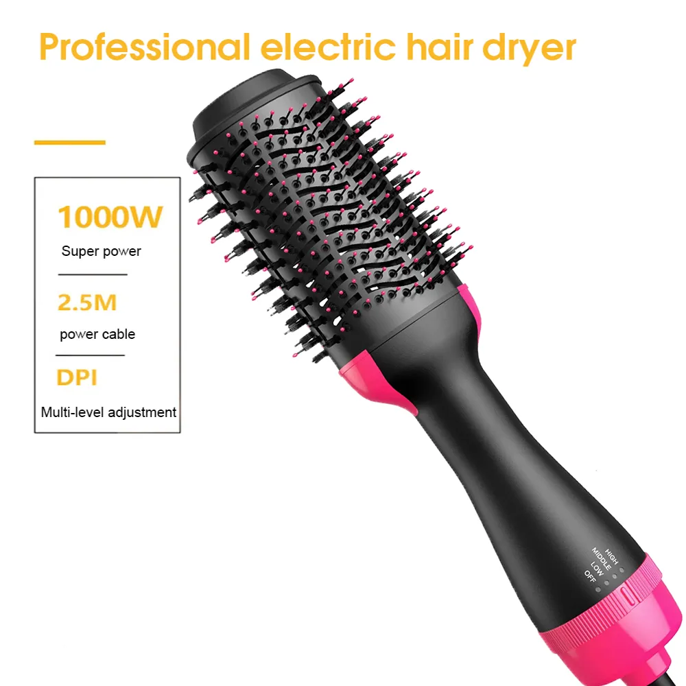 Heating Comb Straightener Hair Comb Hair Straightener Dryer and Straightening Brush Electric Comb Brush One Step Salon Hair