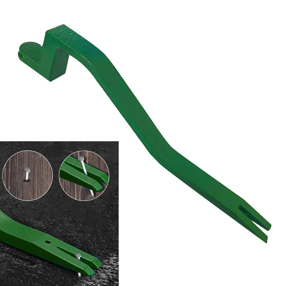 

1PC Nail Puller Prybar Roof Shingle Steel Nail Puller Woodworking Disassemble Repair Opening Tool Camp Gadget Outdoor