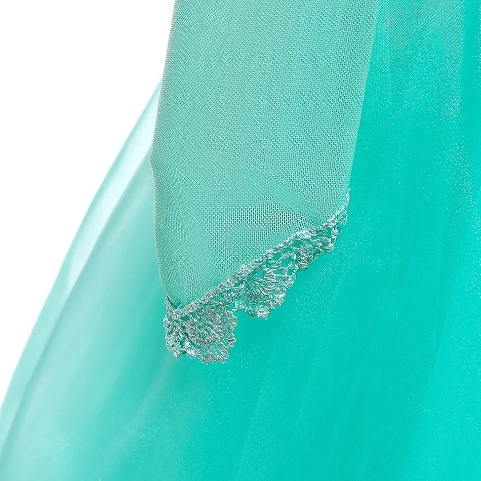 Little Girl Christmas Evening Dress Kids Ariel Dress Mermaid Costume Mermaid Wig Baby Girl Birthday Party Christmas Costume