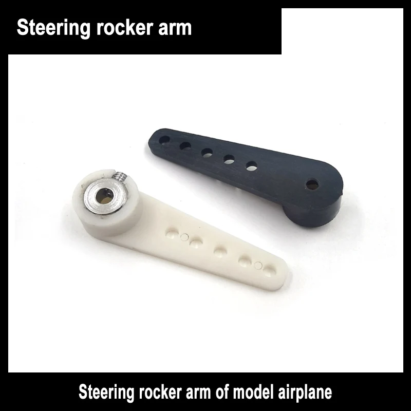 

10-Piece 3.1 Mm Nylon Steering Gear Rocker Arm Servo Suspension Arm Diy Spare Parts For Rc 4wd Racing Boat Aircraft