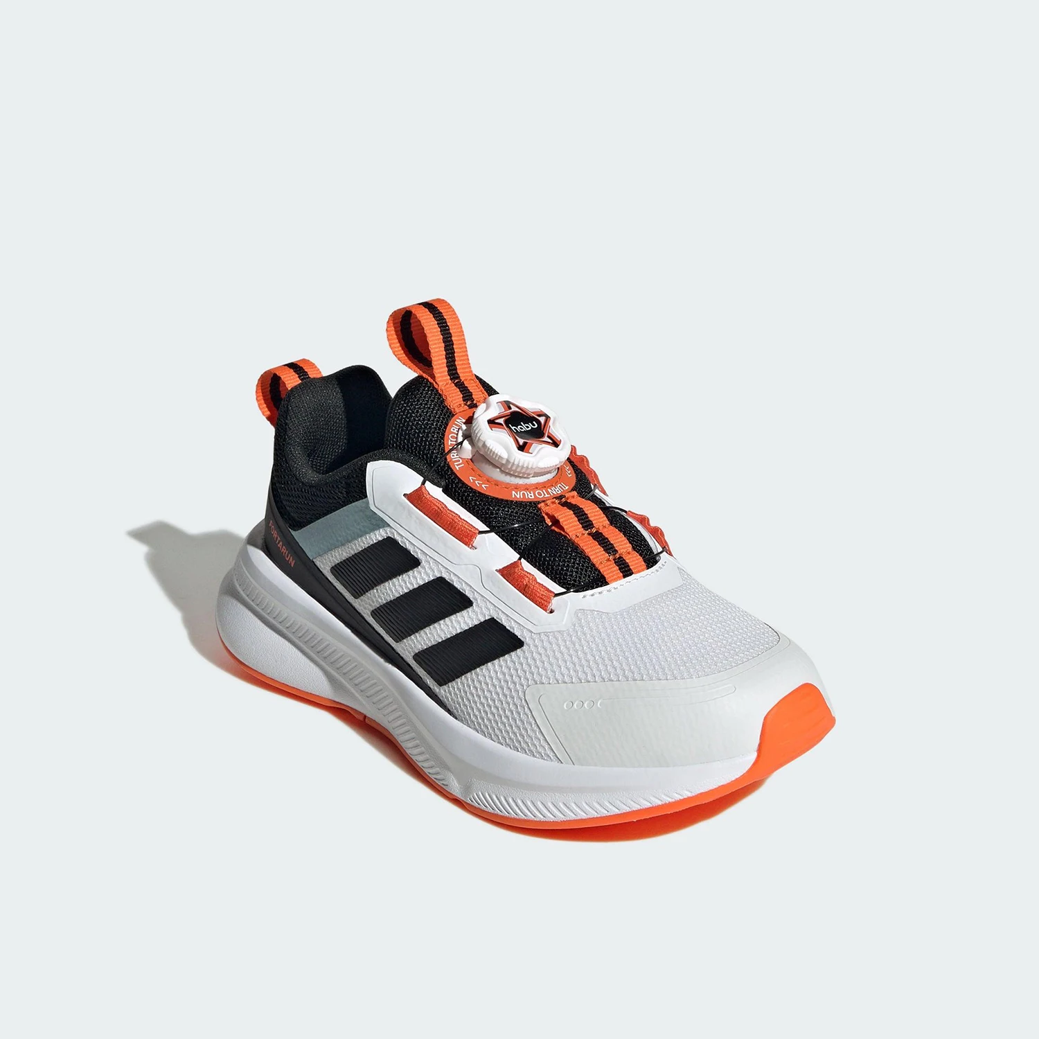 Фото Оригинальные детские дышащие спортивные кроссовки Adidas FORTARUN 4.0 HABU HP3585 №2