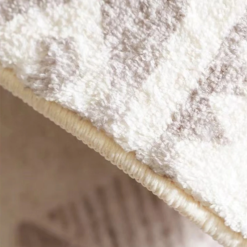 Милый розовый большой ковер для гостиной девочек современный простой креативный