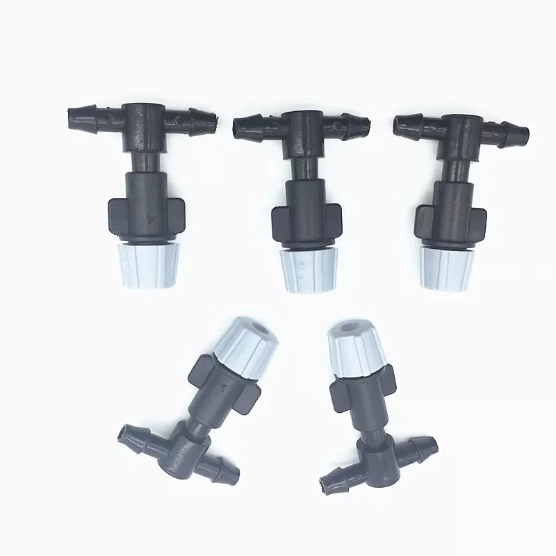 

200 pcs Fog Nozzles With 4 / 7mm Connector Automatic spray nipple Wholesale garden watering device Cooling System