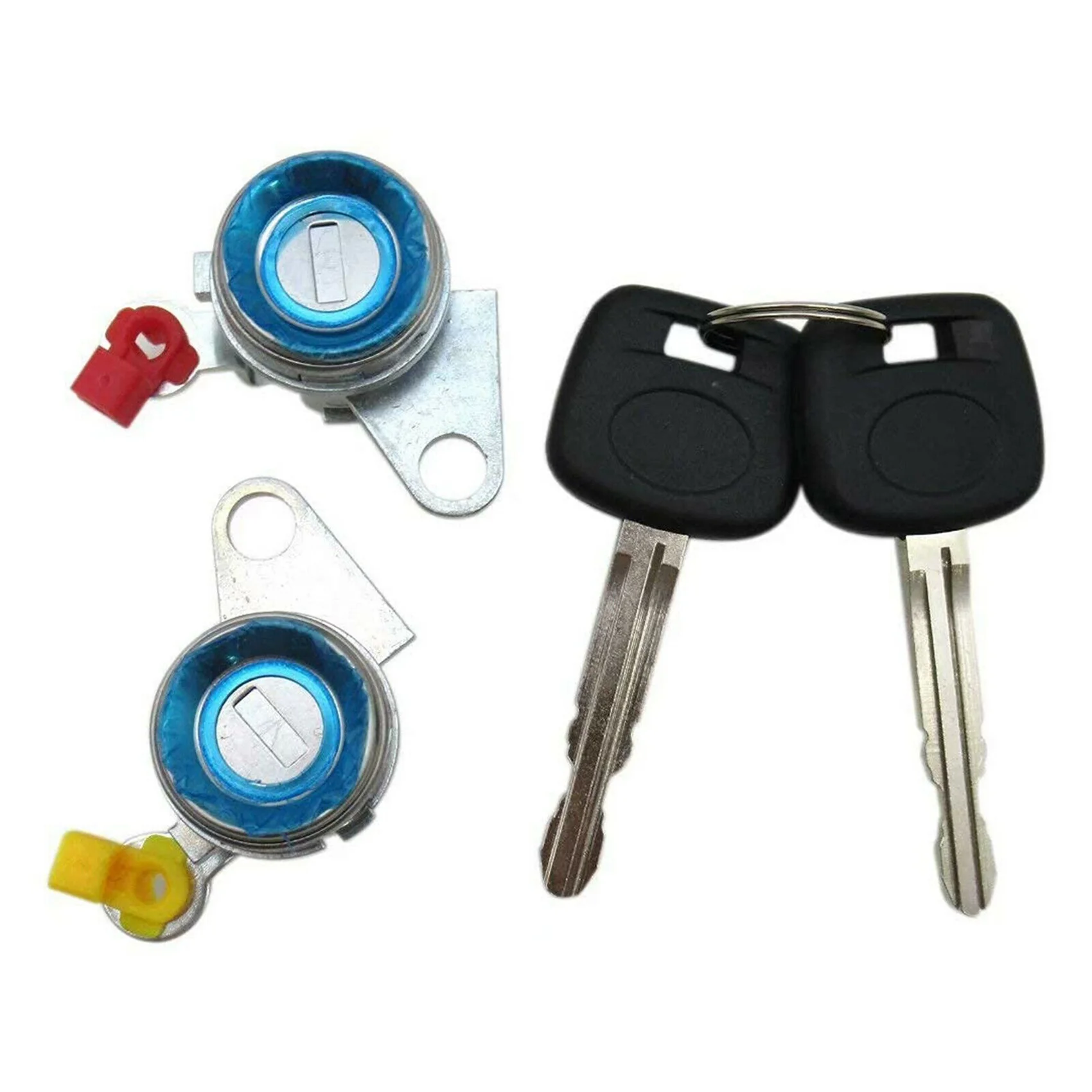 

1 Pair Front Door Lock Cylinder with Keys 69051-35070 69052-35070 for Toyota Tacoma 1995-2004