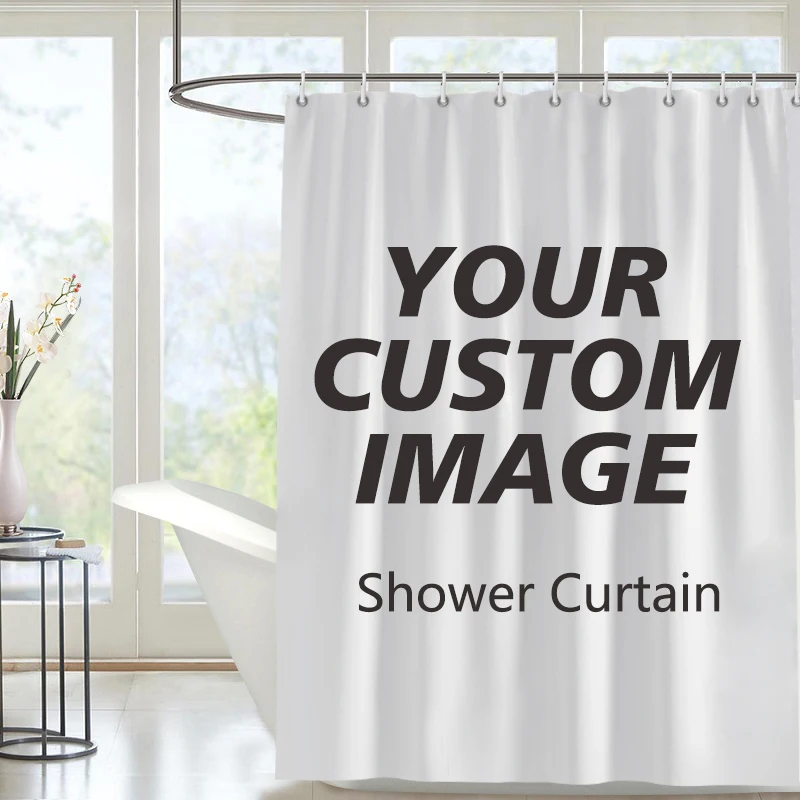 Занавеска для душа на заказ водонепроницаемые шторы ванной комнаты