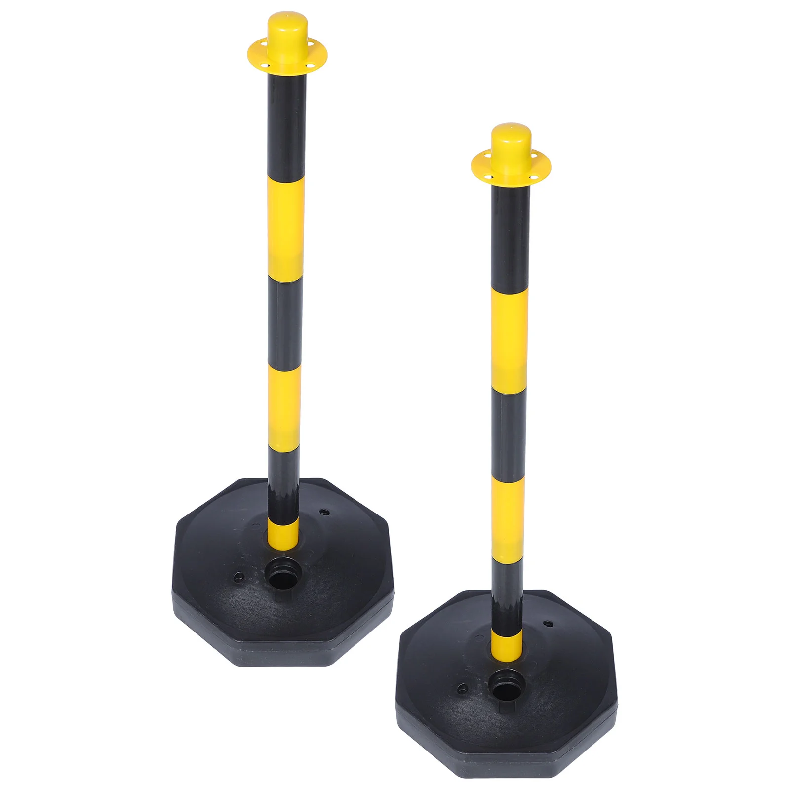 

2pcs Traffic Delineator Post Cone Parking Gadgets Parking Assistant for Garage