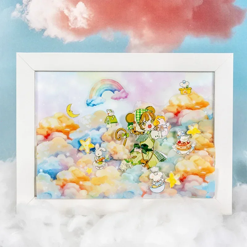 1 рулон 2 м ПЭТ-лента в рулоне облако акваскеж облака клей великолепный материал