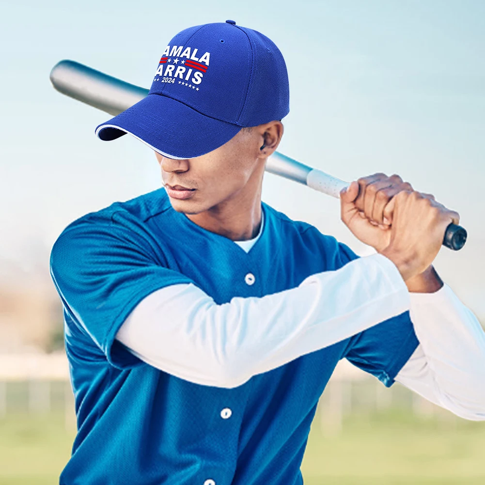 Бейсбольная кепка Kamala Harris бейсбольная унисекс дышащая политическая шляпа для