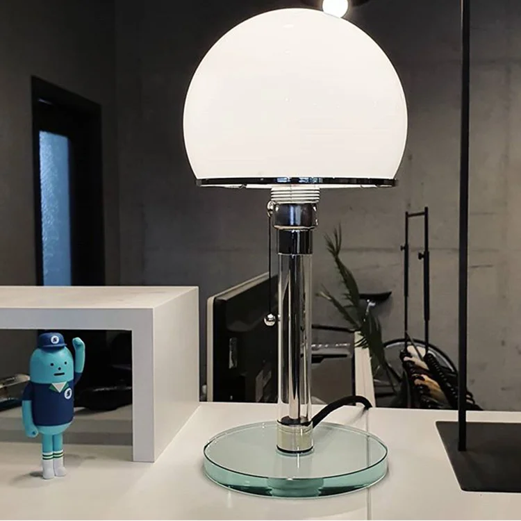

Danish Bauhaus Table Lamp Nordic Style Personality Simple Bedroom Bedside Lamp