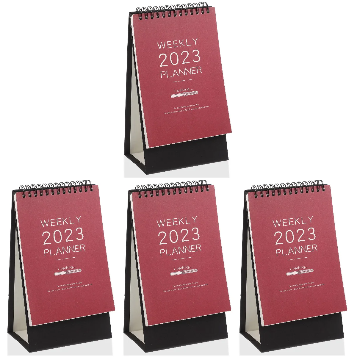 

Настольный календарь с кроликом, 4 шт., маленький настольный календарь, планировщик, календарь для офиса, настольный календарь