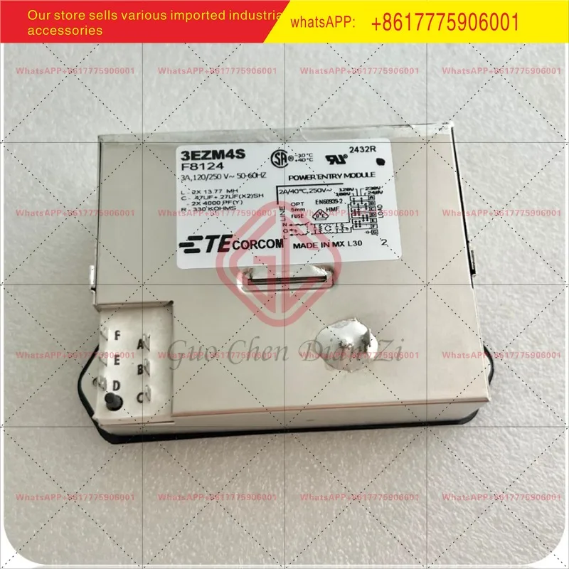 Фото 3EZM4S F8124 Новый оригинал, фильтр CORCOM/TE №1