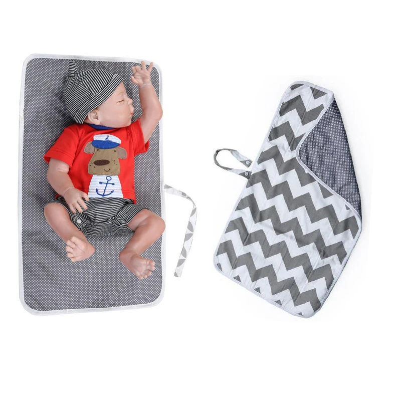 

Extra Large Baby Diaper Changing Pad Waterproof Mat For Stroller Walks or Diaper Bag Fits Newborn and Toddler Quick Change Mat