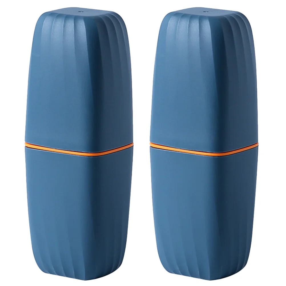 Портативная коробка для хранения зубных щеток 2 шт. дорожный контейнер