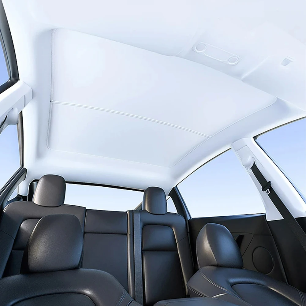 Для Tesla Model 3Y Model 3 Highland Model Y Juniper 2025 ледяная ткань, пряжка, стеклянная крыша, солнцезащитный козырек автомобиля, передний и задний люк на крыше, прожектор (art.: 3920ce33ce2ca) - 3920ce33ce2ca