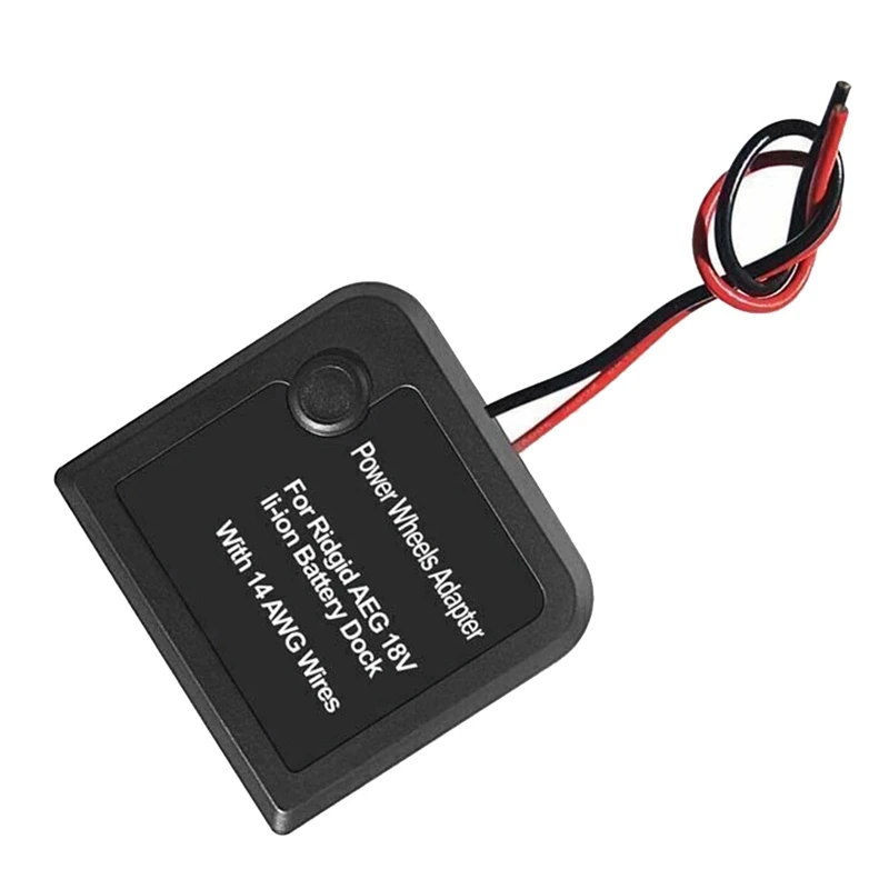 

1 PCS DIY Battery Adapter Replacement Accessories For Ridgid For AEG 18V Li-Ion Dock Power Connector 14AWG Electrical Tools