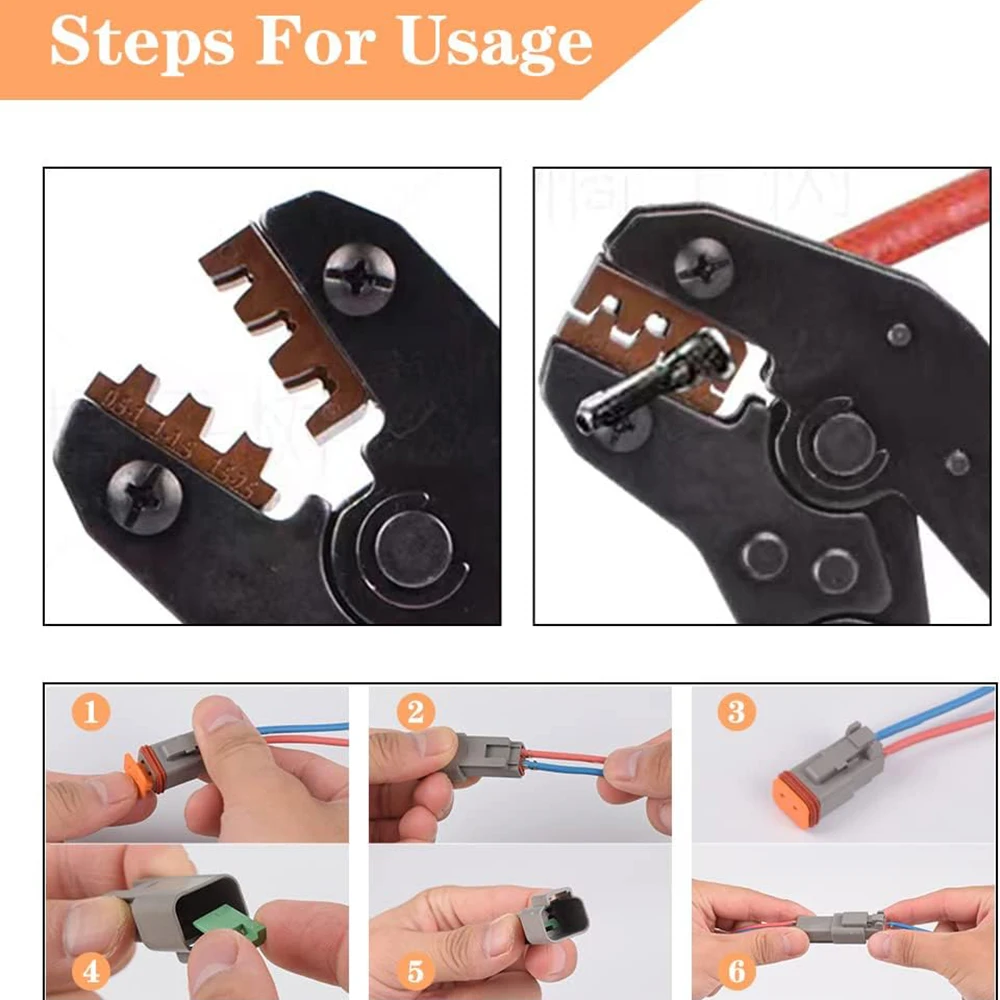 Комплект коннекторов DT с храповым механизмом 12 комплектов