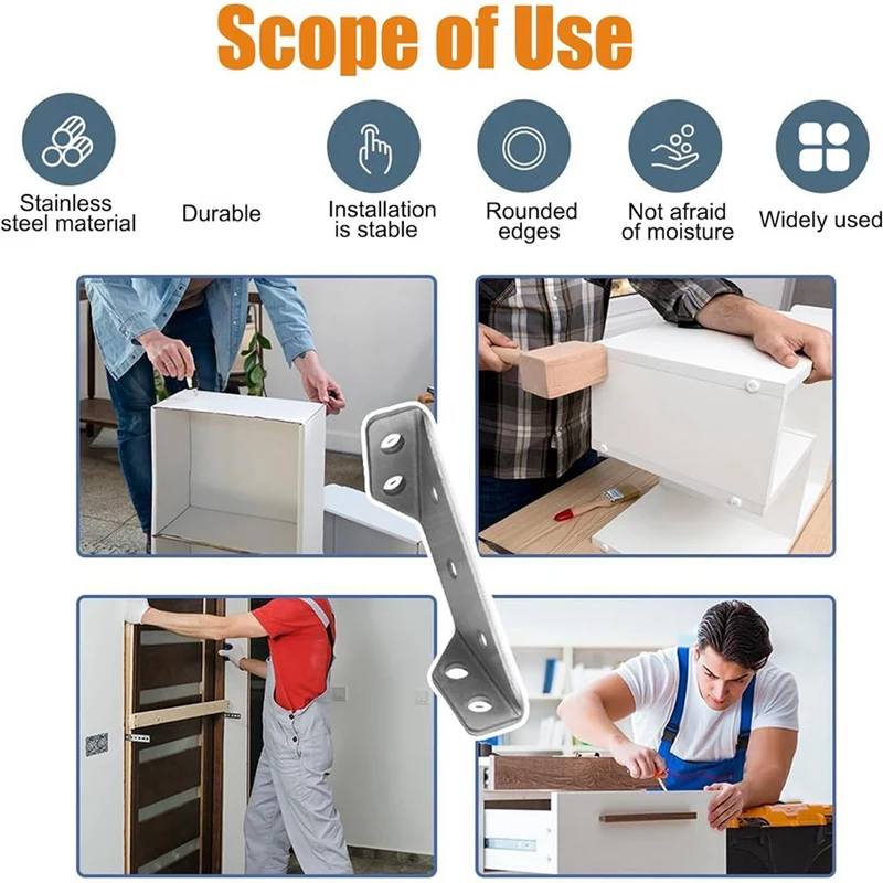 10 шт. угловые кронштейны угловой соединитель треугольная опорная рама кронштейн