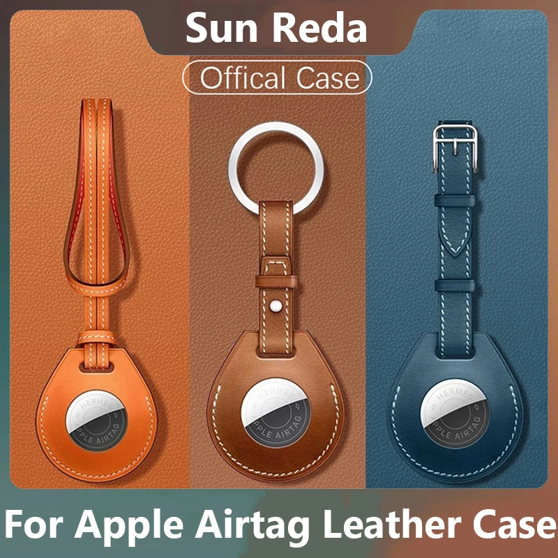 

Защитный чехол из ПУ кожи, чехол для Apple Airtag Tracker, Защитная сумка для Iphone Airtag, аксессуар для брелока