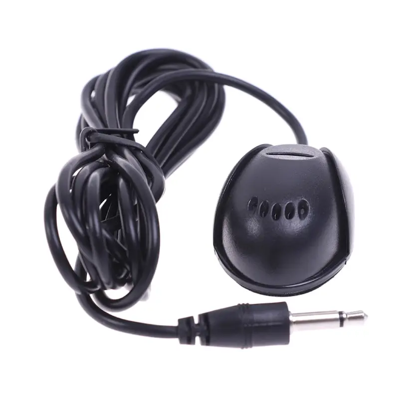 

1PC Mini 3.5mm Wired Paste Type External Microphone Car Audio Mic For Laptop DVD Radio Stereo Player Meeting Speaker
