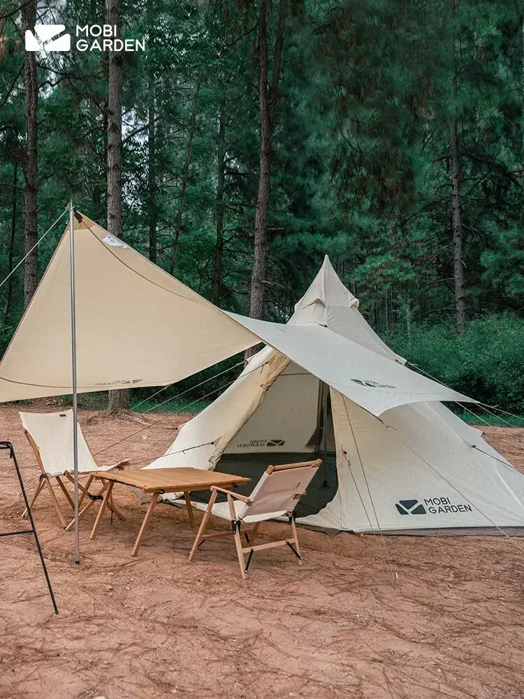 MOBI GARDEN оборудование для кемпинга на открытом воздухе 4-местная палатка легкая