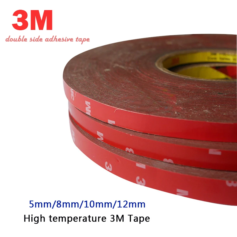 Купи Autocollants 30M/lot 3M Foam Tape Automobiles High Quality Tape Double Side Adhesive Tape Car Exterior Tape Car Stickers за 684 рублей в магазине AliExpress