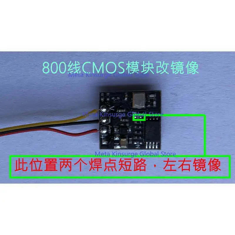 Фото Подходит для модуля полноцветной CMOS-камеры 800TVL с высоким разрешением и низкой освещенностью, черно-белый, одноплатный, аксессуары для видеонаблюдения №4