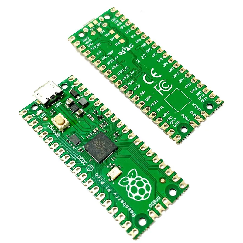 Pi Pico Board RP2040 Официальный двухъядерный микроконтроллер Raspberry ARM 264 КБ с гибким