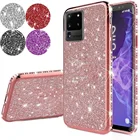 Блестящий силиконовый чехол для Samsung A22, A32, A12, A02S, A31, A21S, A41, A42, A52, A72, Алмазный чехол для Galaxy S21 FE, S20 Ultra, S21 Plus, бампер