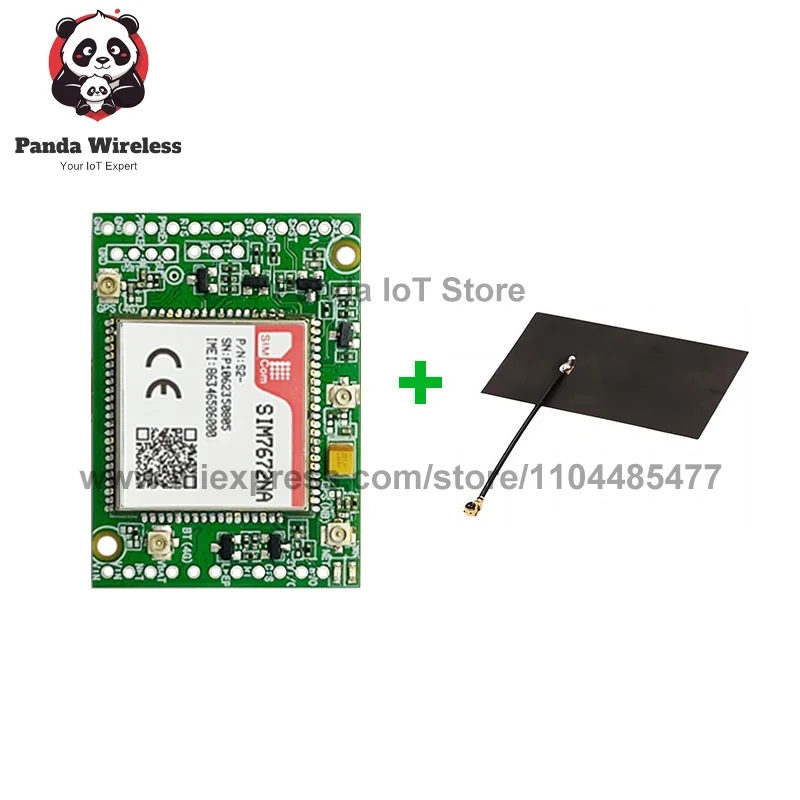 Фото SIM7672G SIM7672NA SIM7672E поддержка сердечника GPS LPWA+CAT1+CATM+GSM B1/B2/B3/B4/B5/B8/B12/B13/B17/B18/B19/B20/B25 с антенной №2