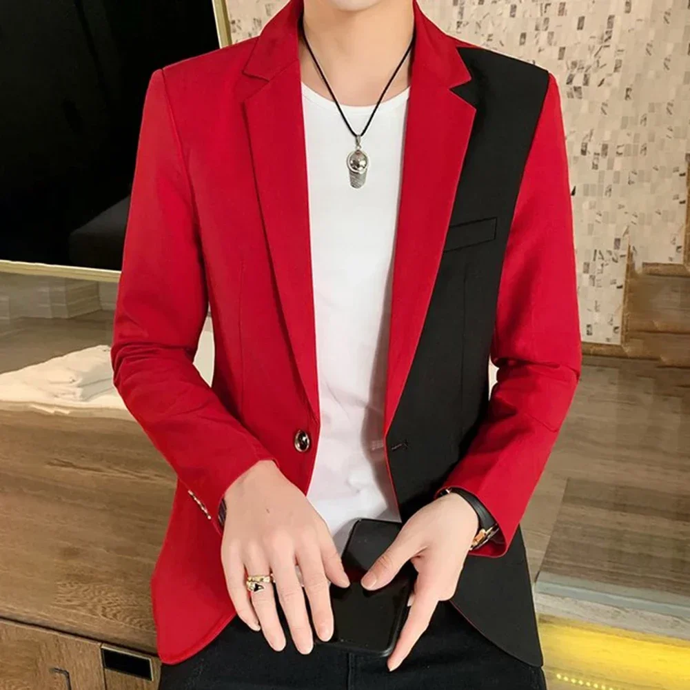 Уличная одежда пиджак модная куртка одинаковый костюм мужской вечерний