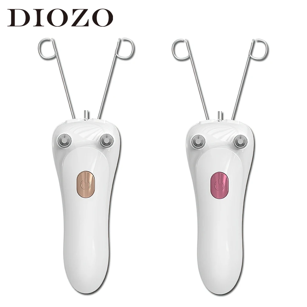 

Electric Rechargeable Facial Hair Remover Female Body Leg Face Cotton Thread Epilator Shaver Mini Women Hair Removal Beauty Tool