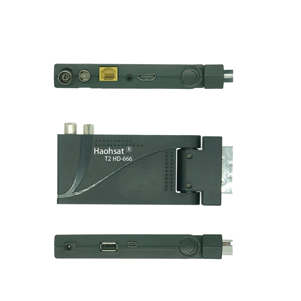 Цифровой ТВ-ресивер DVB-T2 666 Scart HD для Италии/Германии/Франции/Испании Европы DVB T2