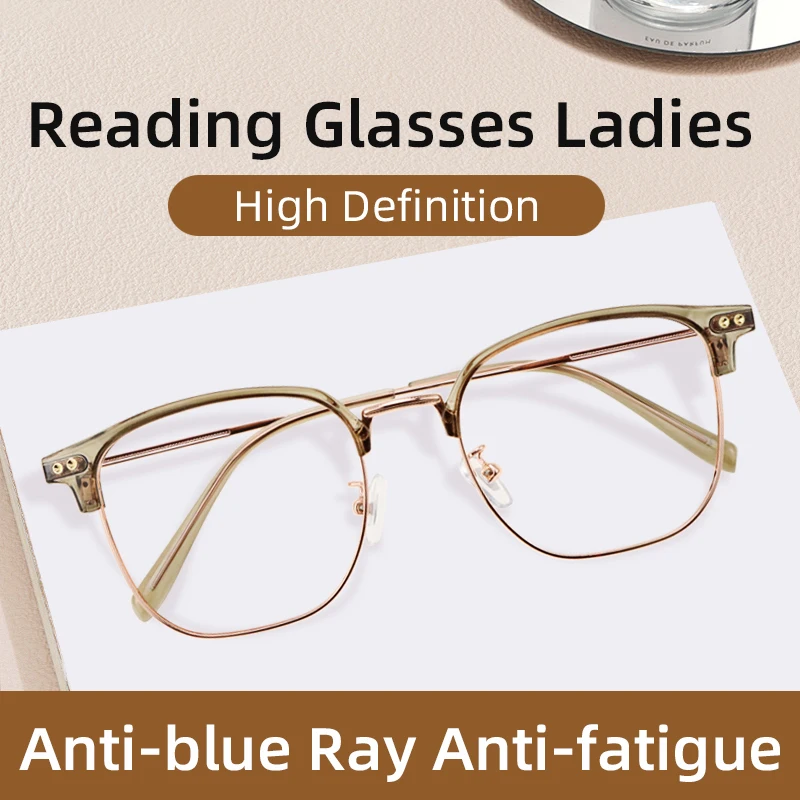 Стильные очки для чтения женщин и мужчин — антибликовые с защитой от синего