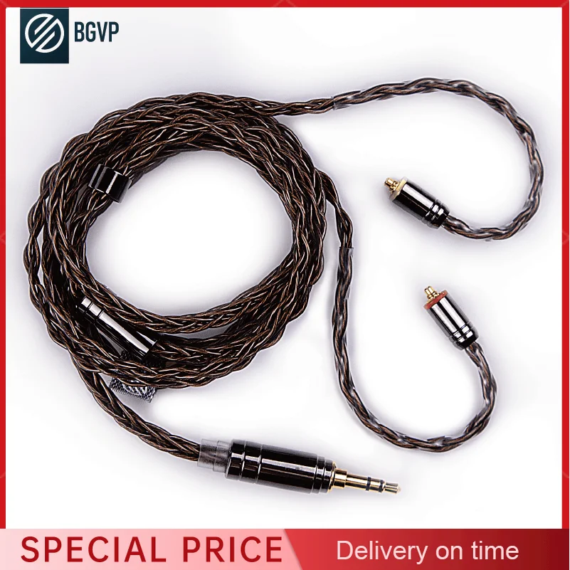 BGVP D8 6N OCC кабель замороженный однокристальный медный алюминиевый сплав позолоченный штекер для NE5 DN3 Q2S NS9 DM6 DM7 DM8