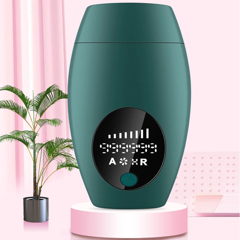 

Portable Laser Hair Removal Machine Body Lip Armpit Shaver LCD Professional Flash Painless Hair Removals Epilator Device Home