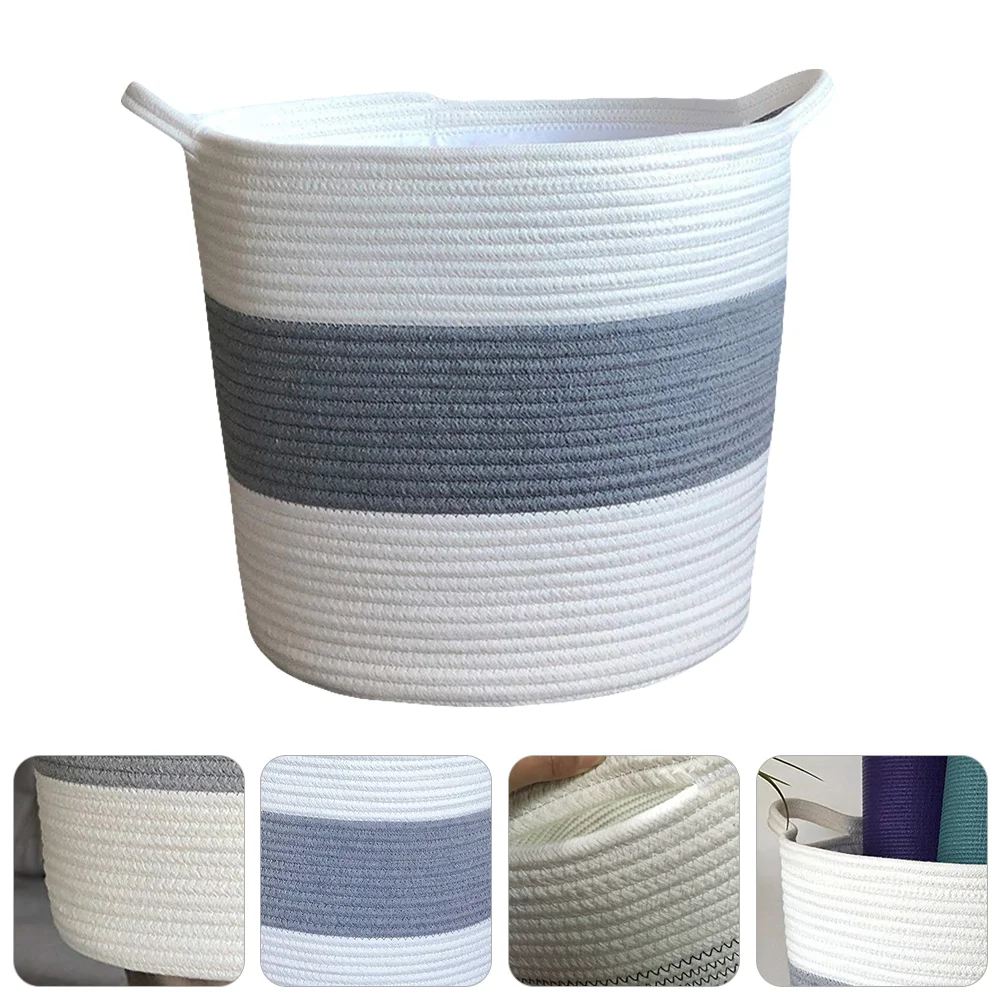 

1pc Woven Basket Prime Woven Storage Basket Laundry Basket for Home