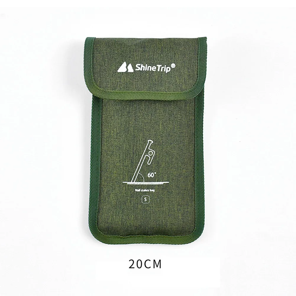 

Outdoor Camping Ground Nail Bag Pouch 2 Sizes Hiking Travelling Accessories Nail Holder Tent Pegs Bag High Quality