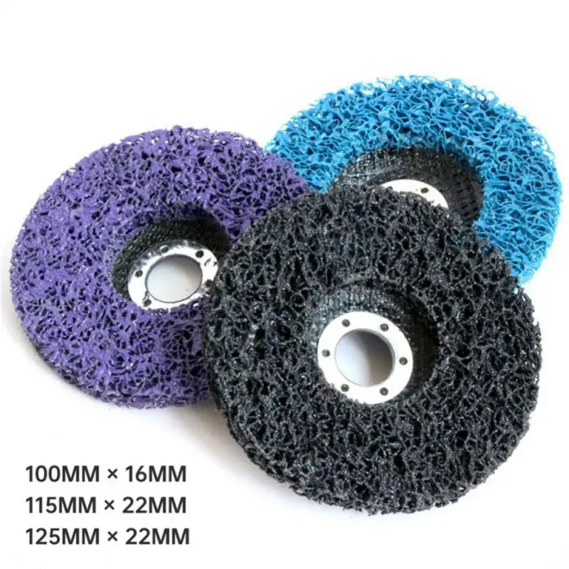 

100/115/125MM Poly Strip Disc Abrasive Wheel Paint Rust Remover Clean Grinding Wheels For Motorcycles Durable Angle Grinder Car